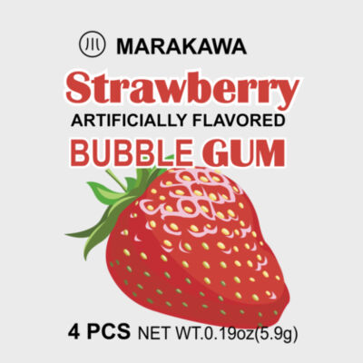 Strawberry Bubble Gum - Ladies Premium Cotton Tee Design