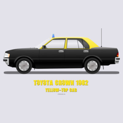 Taxi Yellow Top - Premium Cotton Tee Design