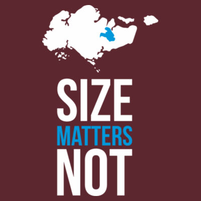 Size Matters Not - Youth Premium Cotton Tee Design