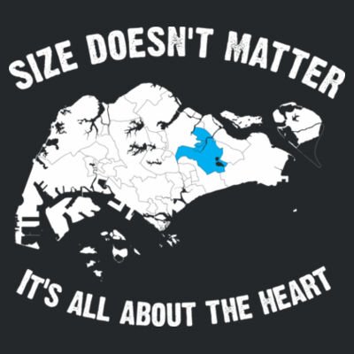Size doesn't Matter - Softstyle V Neck Tee Design