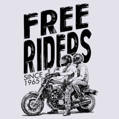Free Riders - Premium Cotton Tee Design