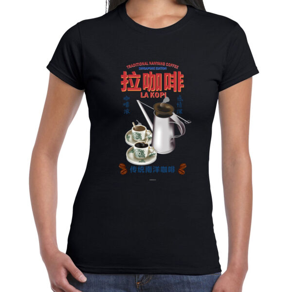 La Kopi - Ladies Premium Cotton Tee Thumbnail