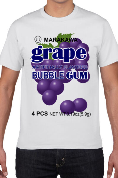 Grape Bubble Gum - Premium Cotton Tee Thumbnail