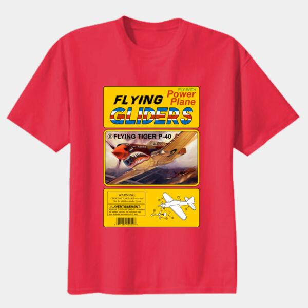 Glider Plane - Youth Premium Cotton Tee Thumbnail