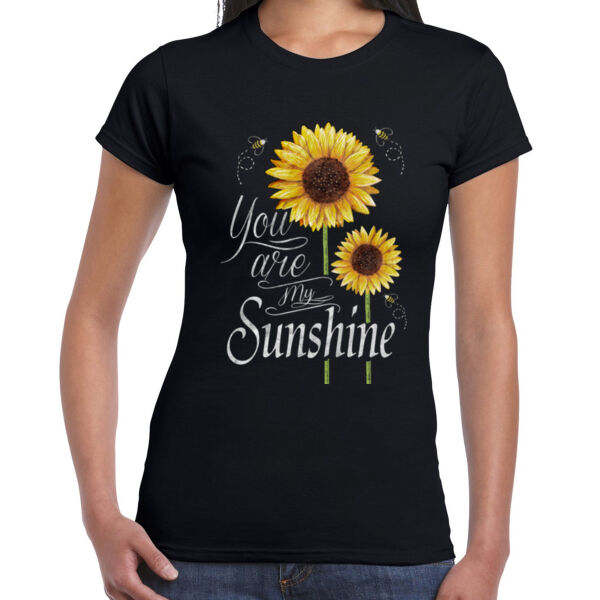 You Are My Sunshine - Ladies Premium Cotton Tee Thumbnail