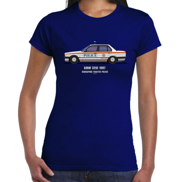 BMW Singapore TP - Ladies Premium Cotton Tee Thumbnail