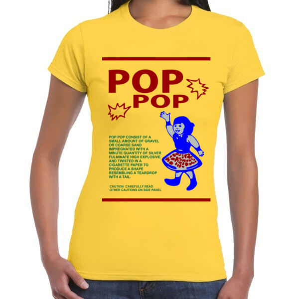 POP POP - Ladies Premium Cotton Tee Thumbnail