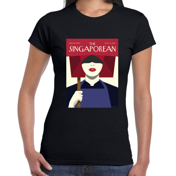 Samsui Women - Ladies Premium Cotton Tee Thumbnail