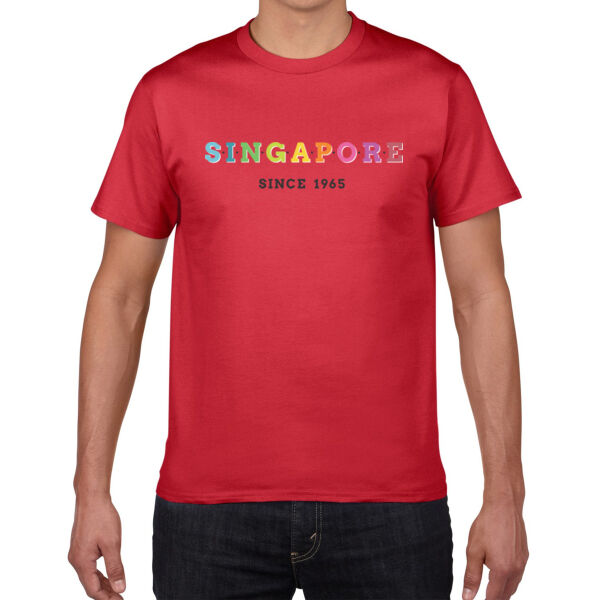Singapore Rainbow - Premium Cotton Tee Thumbnail