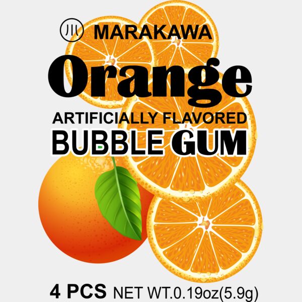 Orange Bubble Gum Thumbnail